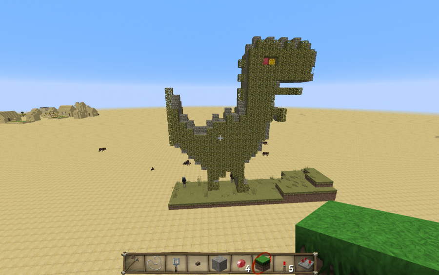 minecraft trex