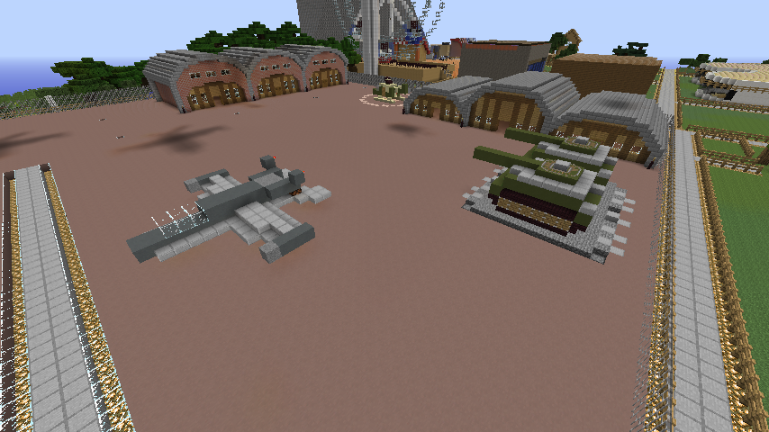 Minecraft Military Base Mod