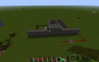 redstone hidden double doors