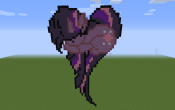 Twilight Sparkle Heart Pixel Art