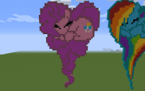 Pinkie Pie Heart Pixel Art