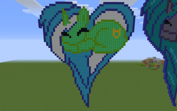 Lyra Heartstrings Heart Pixel Art