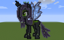 Queen Chrysalis Pixel Art