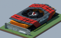 NVIDIA GeForce GTX 595 ARES MARS (ASUS ROG Series) (READ THE DESCRIPTION)