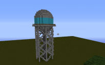 Modern water tower