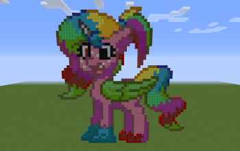 Mary Sue Pony Pixel Art