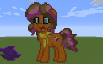 Cheesecake Sprinkle Pony Pixel Art