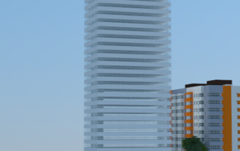 My first building in Minecraft