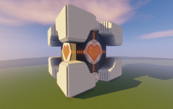 Portal Redstone Companion Cube