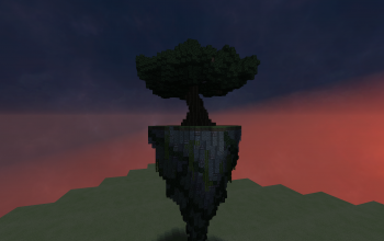 flying island omega tree