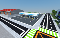 Gas Station (with truck stop)