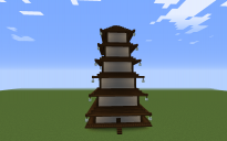 Asian 6 Storey Pagoda