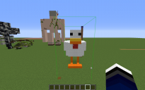 Super Chicken Statue