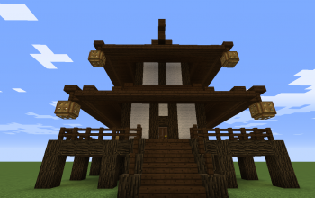 Asian 2 Storey Pagoda