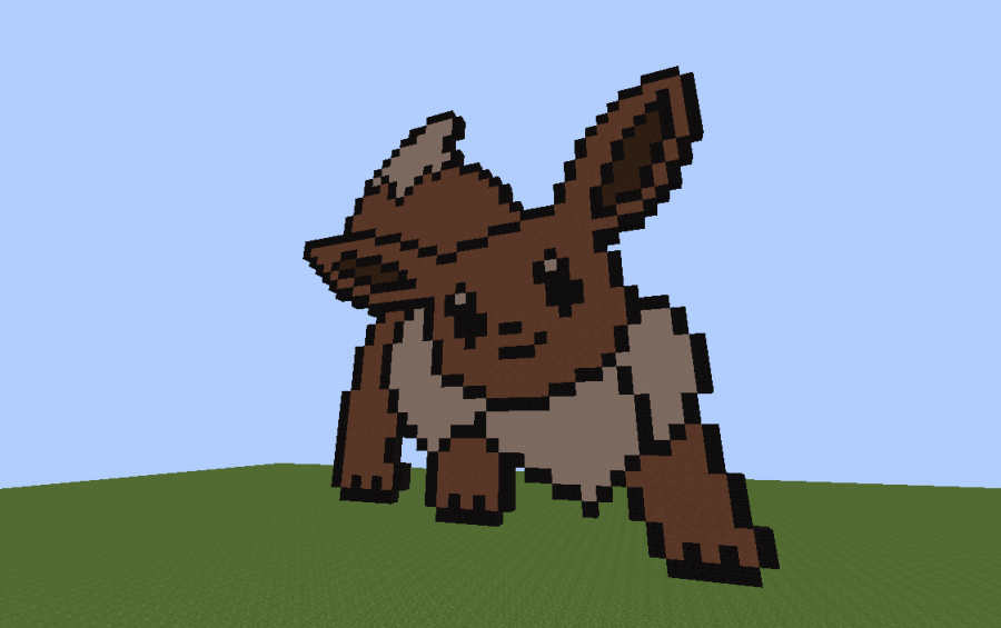 A Evolução Secreta do Eevee no Minecraft Pixelmon 