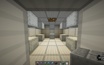 Safe Room With 10 Shulker Boxes Containing Super-OP Diamond Toolkit Set