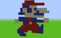 Mario pixel art