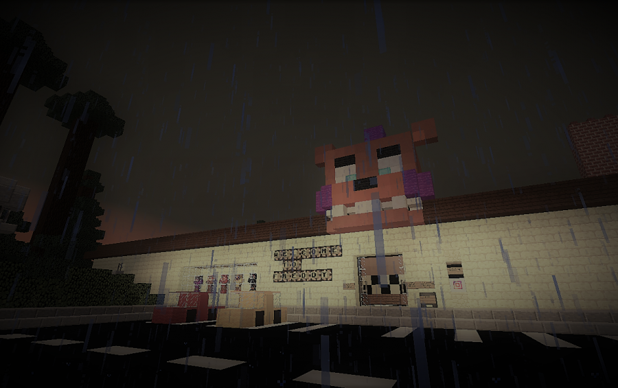 Fnaf 6 Minecraft Map - Map Of Counties Around London