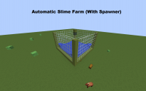 Slime Farm Schematic With Spawner