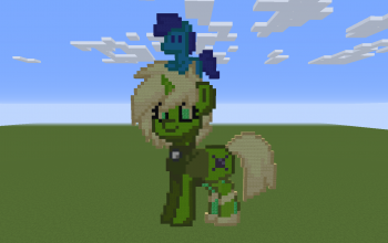 Peridot Pony Pixel Art