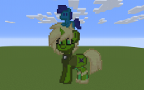 Peridot Pony Pixel Art