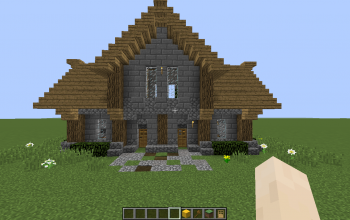 small medieval house