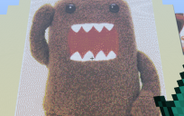 Giant DOMO Pixel Art