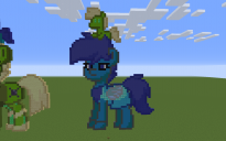 Lapis Lazuli Pony Pixel Art