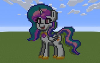 Princess Celestia Pixel Art