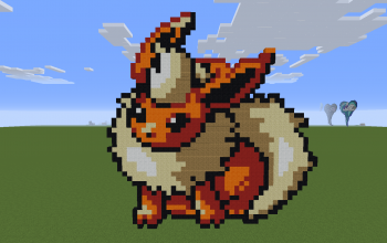 Flareon Pixel Art