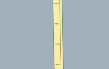 500-meter ruler