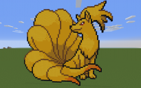 Ninetales Pixel Art