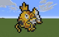 Shiny Magikarp Pixel Art