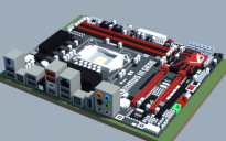 Intel P55 MAXIMUS III GENE (ASUS ROG Series)