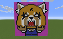 Aggretsuko Pixel Art