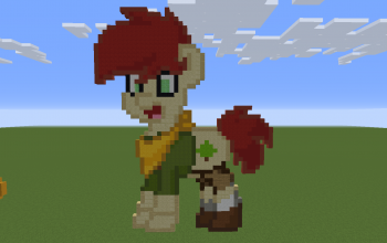 Camp Camp David Pony Pixel Art