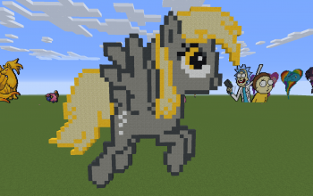 Derpy Hooves Pixel Art