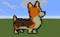 Corgi Pixel Art