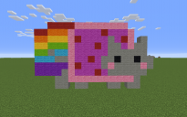 Mini Nyan Cat Pixel Art