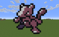 Mewtwo Pixel Art