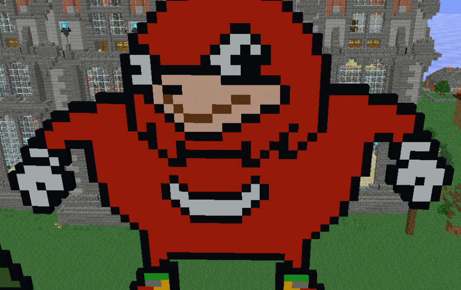 Ugandan Knuckles Pixel Art, creation #12172