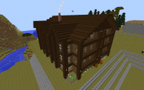 wooden mansion