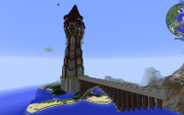 Thaumic Wizard Tower with Bridge