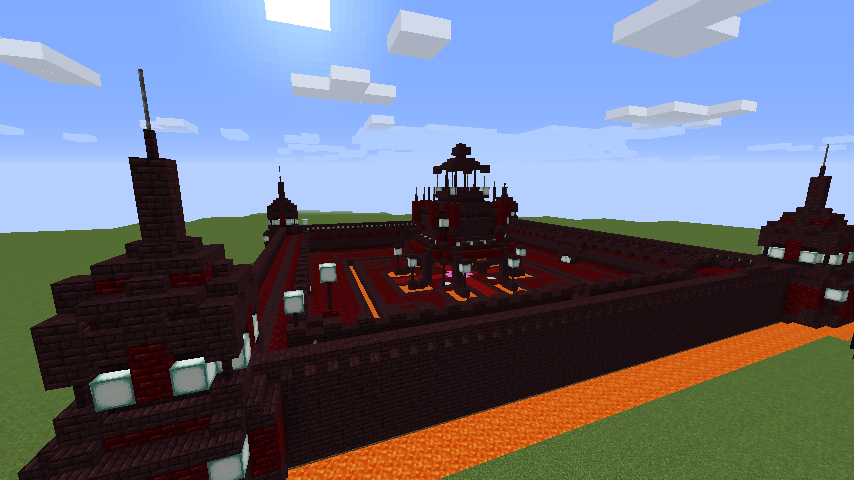 Nether Castle Schematic/Spawn