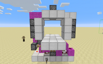 3x3 Piston Door FAST!!!!!