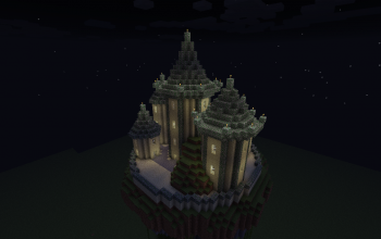 Floating temple