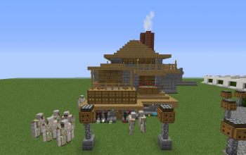 Маленький уютный деревянный дом