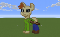 Baldi Pony Pixel Art