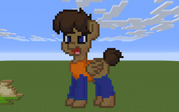 It's a Bully Pony Pixel Art