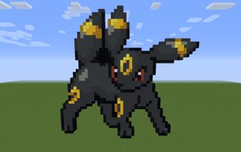 Umbreon Pixel Art